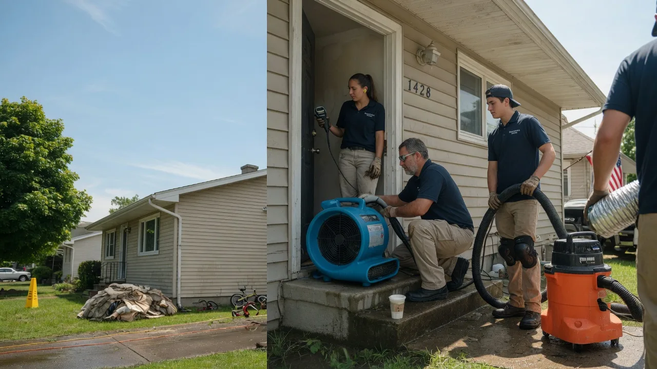 Water Damage Restoration in Haubstadt, IN near me